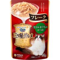 銀のスプーン 三ツ星グルメ パウチ フレーク まぐろ入りかつお 35g 銀のスプーン ユニ・チャーム(4520699613122)