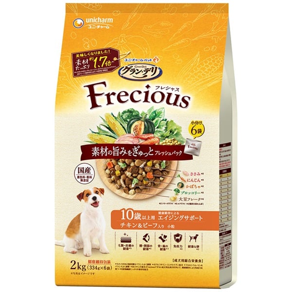 Frecious10歳以上用チキン＆ビーフ ユニ・チャーム(２kg)