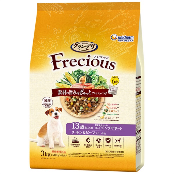 Frecious13歳以上用チキン＆ビーフ ユニ・チャーム(3kg)