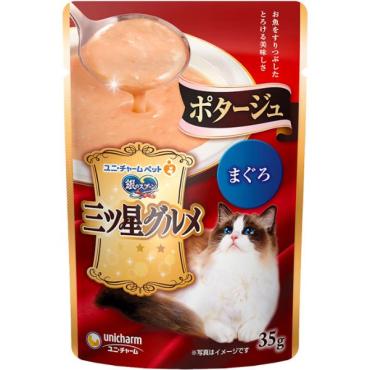 銀のスプーン 三ツ星グル メパウチ ポタージュ まぐろ 35g 銀のスプーン ユニ・チャーム