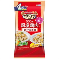 グラン・デリ 総合栄養食 国産 ほぐし 成犬用 緑黄色野菜入り&チーズ入り 65g×4個 グラン・デリ Gran‐Deli ユニ・チャーム(65g×4個)