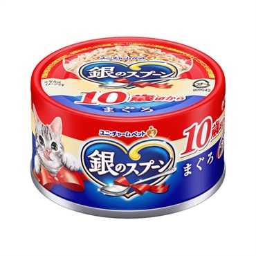 銀のスプーン 缶 10歳頃から まぐろ 70g ユニ・チャーム