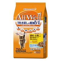 AllWell 避妊・去勢した猫の体重ケア 筋肉の健康維持用 フィッシュ味 オールウェル ユニ・チャーム(７５０g)