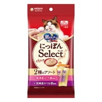 銀のスプーン 三ツ星グルメ おやつにっぽんSelect とろリッチ 2種のアソート まぐろ節&かつお節使用 48g 銀のスプーン ユニ・チャーム(48g)