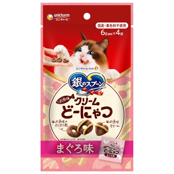 銀のスプーン おやつお魚味クリームどーにゃつ 24g ユニ・チャーム