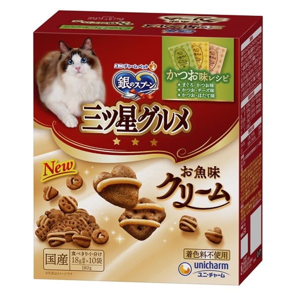 銀のスプーン おやつ かつお節チップinクッキー 6g×4袋 ユニ・チャーム