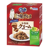 銀のスプーン 三ツ星グルメ お魚味クリーム かつお味レシピ 3種アソート 180g ユニ・チャーム(180g)