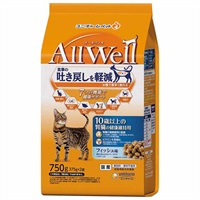 AllWell 10歳以上の腎臓の健康維持用 フィッシュ味挽き小魚とささみ フリーズドライパウダー入り ユニ・チャーム(７５０g)