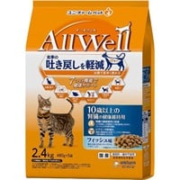 AllWell 10歳以上の腎臓の健康維持用 フィッシュ味挽き小魚とささみ フリーズドライパウダー入り ユニ・チャーム(２．４kg)