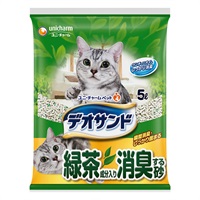 デオサンド 緑茶成分入り消臭する砂 5L ユニ・チャーム(5L)