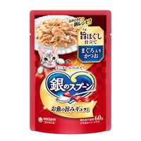 銀のスプーン パウチ 旨ほぐし仕立て まぐろ入りかつお 60g ユニ・チャーム(60g)