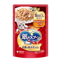銀のスプーン パウチ 旨ほぐし仕立て ささみ･まぐろ入りかつお 60g ユニ・チャーム(60g)