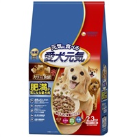 愛犬元気 肥満が気になる愛犬用 ビーフ・ささみ・緑黄色野菜・小魚入り 2.3kg 愛犬元気 ユニ・チャーム(2.3kg)