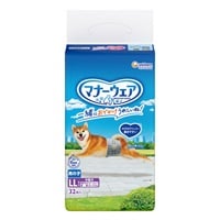 マナーウェア 男の子用  マナーウェア Mannerwear ユニ・チャーム(LLサイズ(中型犬用))