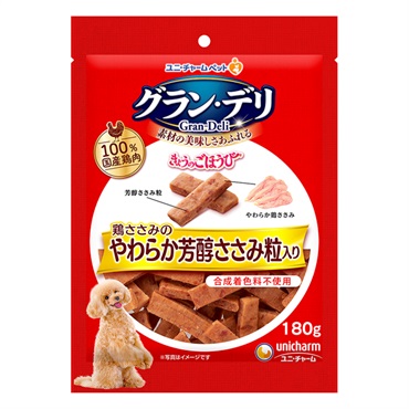 グラン・デリ きょうのごほうび 鶏ささみのやわらか芳醇ささみ粒入り 180g Gran-Deli ユニ・チャーム