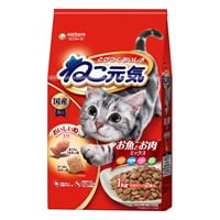 ねこ元気 お魚とお肉ミックス まぐろ･白身魚･チキン･緑黄色野菜入り 1.0kg ユニ・チャーム(1.0kg)