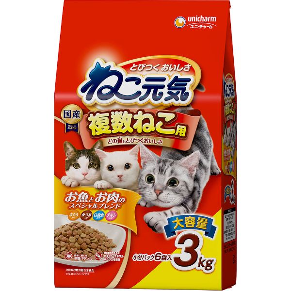 U 猫用フード 6袋 ねこ元気 ユニ・チャーム | イオンスタイルオンライン 衣料品・暮らし