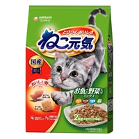 ねこ元気 お魚と野菜入りミックス まぐろ･かつお･白身魚･緑黄色野菜入り 2.0kg ユニ・チャーム(2.0kg)