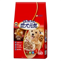 愛犬元気 ビーフ・緑黄色野菜・小魚入り 2.3kg 愛犬元気 ユニ・チャーム(2.3kg)