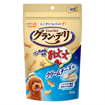 グラン・デリ ワンちゃん専用 おっとっと クリームチーズ味 50g Gran-Deli ユニ・チャーム