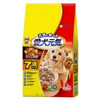 愛犬元気 7歳以上用 ビーフ・緑黄色野菜・小魚入り 2.3kg ユニ・チャーム(2.3kg)