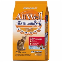 AllWell 早食いが気になる猫用 フィッシュ味  オールウェル ユニ・チャーム(７５０g)