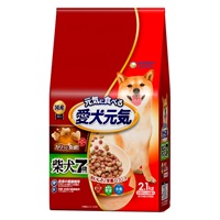 愛犬元気 柴犬用 7歳以上用 ビーフ・緑黄色野菜・小魚入り 2.1kg ユニ・チャーム(2.1kg)