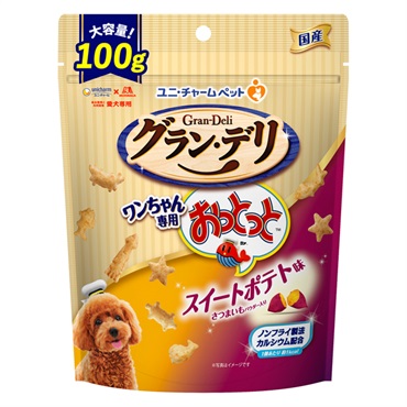 グラン・デリ ワンちゃん専用 おっとっと スイートポテト味 100g Gran-Deli ユニ・チャーム