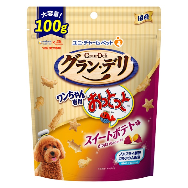ワンちゃん品　14品 グラン・デリ ワンちゃん専用 おっとっと スイートポテト味 100g Gran