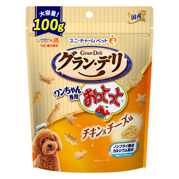 グラン・デリ ワンちゃん専用 おっとっと チキン&チーズ味 100g Gran-Deli ユニ・チャーム(100g)