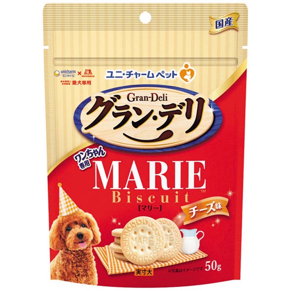 グラン・デリ ワンちゃん専用 マリービスケット 50g グラン・デリ Gran‐Deli ユニ・チャーム(チーズ味)