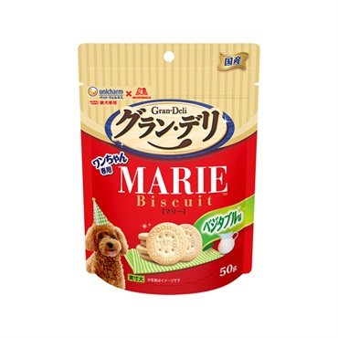グラン・デリ ワンちゃん専用 マリービスケット 50g グラン・デリ Gran‐Deli ユニ・チャーム(ベジタブル味)