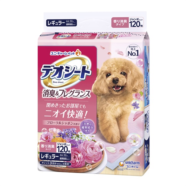 【新品】消臭＆フレグランス フローラルシャボンの香り ワイド(64枚×4入) Amazon | 【ケース販売】デオシート 消臭＆フレグランス