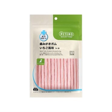 歯みがきガム PETEMO(いちご風味 14本)