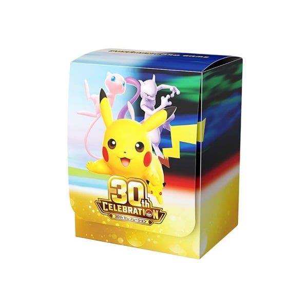 ポケモンカード デッキケース 4種セット 10月6日以降順次お届け ポケモンカードゲーム デッキケース 30th