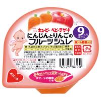 キユーピー にんじんとりんごのフルーツジュレ 9ヶ月頃～ おやつ ベビーフード(45218620)