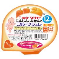 キユーピー にんじんとみかんのフルーツジュレ 12ヶ月頃～ おやつ ベビーフード(45218637)