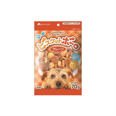 ビスケットボーロ プレーン 70g サンメイト