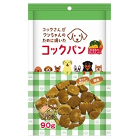 コックさんがワンちゃんのために焼いた コックパン かぼちゃにんじんパン 90g サンメイト(90g)