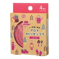 アロマミニ蚊取り線香(ローズ)