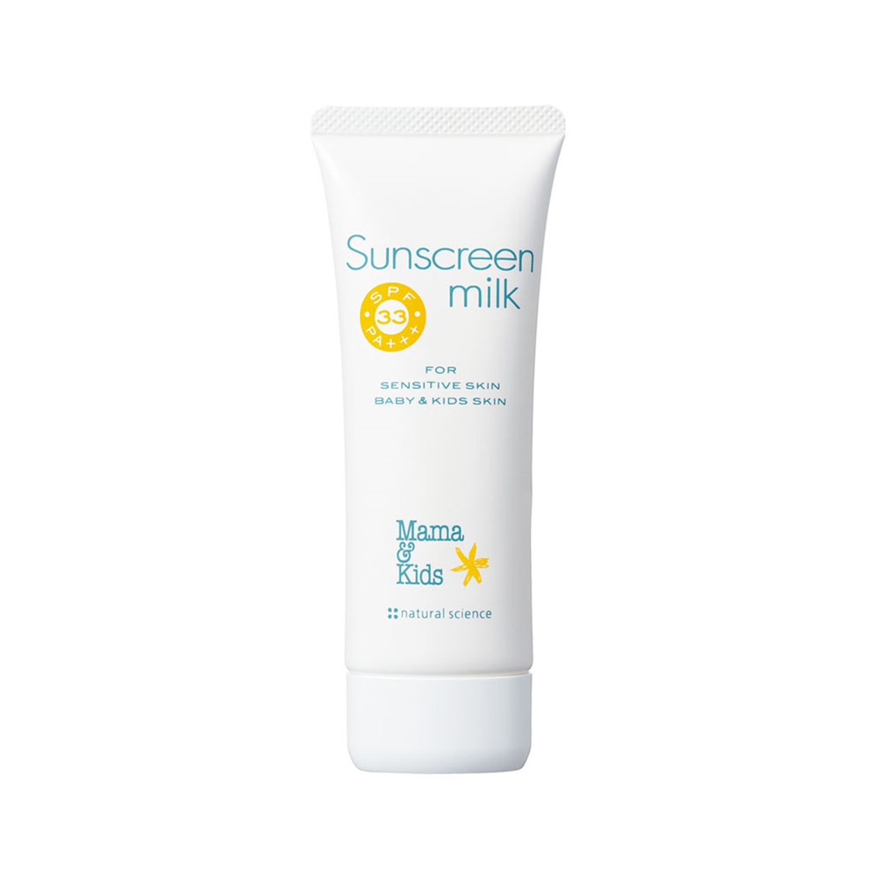ママ&キッズ サンスクリーンミルク 80g SPF33 PA+++ 日焼け対策 ベビー