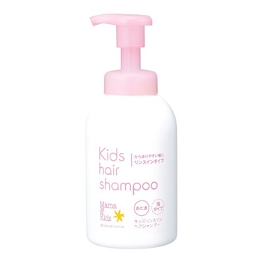 ママ＆キッズ キッズ リンスインヘアシャンプー 460ml 泡タイプ 3歳