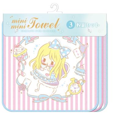 ミニタオル3Pリトルフェアリー 4530344332803 ミニタオル