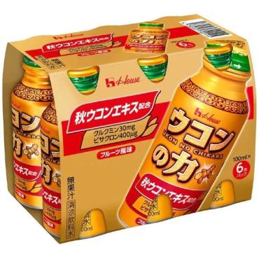 ウコンの力 ウコンエキスドリンク 100ml×6本 ウコンの力 ハウス
