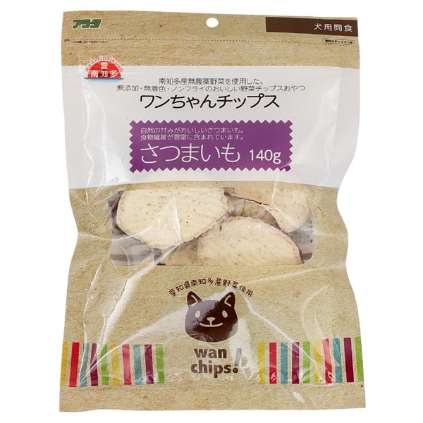 さつまいもちゃん ワンちゃんチップス さつまいも 140g アラタ | イオンスタイル
