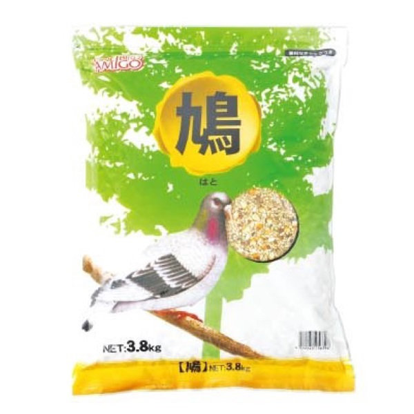 ワンバードアミーゴ 鳩の餌 3.8kg ONE BIRD AMIGO アラタ(3.8kg)