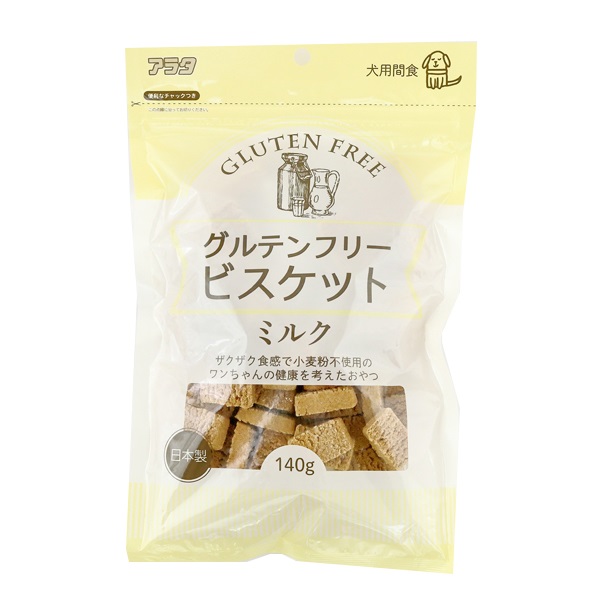 グルテンフリー ビスケット ミルク 140g アラタ | イオンスタイル