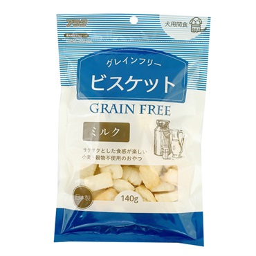 グレインフリー ビスケット ミルク 140g アラタ