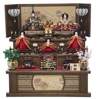福仙 三段飾り「手毬姫(てまりひめ)」 4532365153016 ひな人形 雛人形(4532365153016)