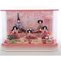 雛人形（福仙） 福仙 親王ケース飾り「胡桃（くるみ）」 4532365253075 ひな人形